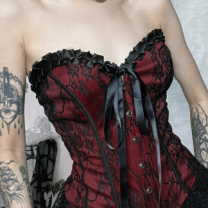 Aesthetic core darkness corset